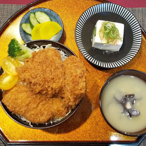 ソースカツ丼定食